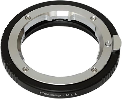 Fotasy Leica M Mount Lens to L Adapter, Copper, LM Lens Adapter to L Mount, Compatible with Panasonic S1 S1H S1R S4 S5 Leica SL SL2 TL2 TL Leica T Sigma fp fp L Mirrorless Camera in Kuwait