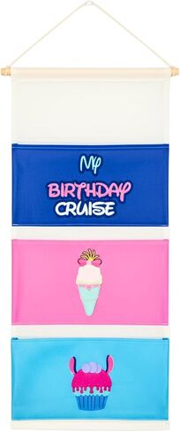 Fish Extender Hanger for Disney Cruise Gift Exchange Pixie Dust DCL Door Hanging Mail Box Bag Personalized 2025 2026 (2 pockets) in Kuwait