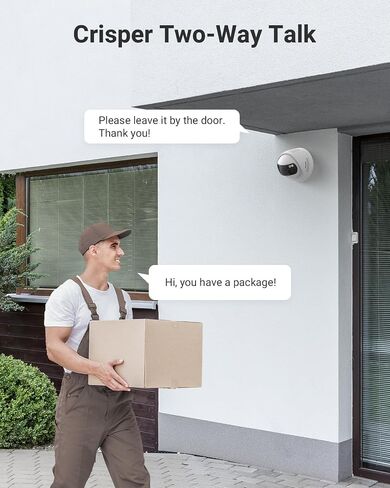 ANNKE 6MP PoE Security Camera Outdoor with Dual-Lens, 180° Filed of View | Color Night Vision, AI Person/Vehicle Detection, Two-Way Talk, Built-in SD Card Slot, FCD600 IP Surveillance Cam in Kuwait