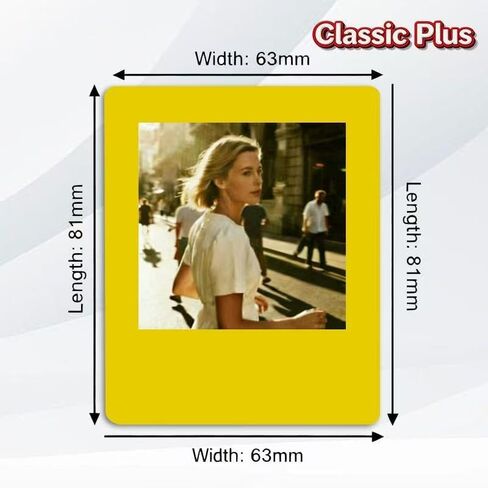E-Paper Fridge Magnet Classic Plus, E-Ink Battery-Free Instant Photo Style Display, Wireless NFC Picture Frame, Phone-Controlled Acrylic Memo Board for Party/Travel/Home & Gifts in Kuwait