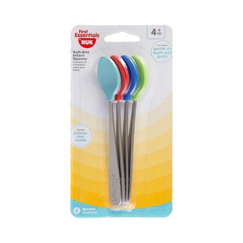 First Essentials by NUK Soft-Bite Infant Spoons in Kuwait