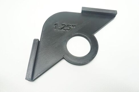 8pcs Router Corner Radius Jig Template Set of 8 Jigs for Wood Working 1/4", 1/2", 3/4", 1", 1.25", 1.5", 2", and 2.5" in Kuwait