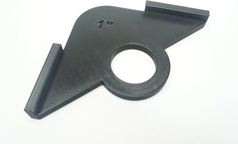 8pcs Router Corner Radius Jig Template Set of 8 Jigs for Wood Working 1/4", 1/2", 3/4", 1", 1.25", 1.5", 2", and 2.5" in Kuwait
