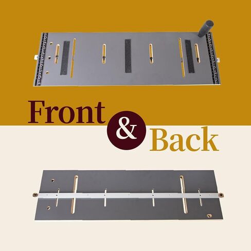O'SKOOL Table Saw Taper Jig with Plastic Hold Down Clamps and Aluminum Fence | Table Saw Taper Sled for Straight-Line Ripping and Tapered Table and Chair Legs in Kuwait
