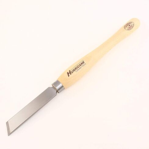 Hurricane Turning Tools, HTT-271ARES, M2 Pro Series, 1 1/4" Rolled Edge Skew Chisel for Woodturning in Kuwait