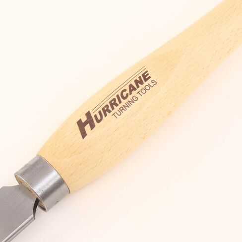 Hurricane Turning Tools, HTT-271ARES, M2 Pro Series, 1 1/4" Rolled Edge Skew Chisel for Woodturning in Kuwait