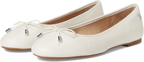 Lauren Ralph Lauren Womens Jayna Nappa Leather Flat in Kuwait