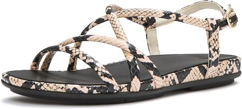 FitFlop Gracie Snake Sandals | Lightweight Cushioning, Adjustable Buckle, Natural Arch Support, Slip-Resistant Outsole in Kuwait