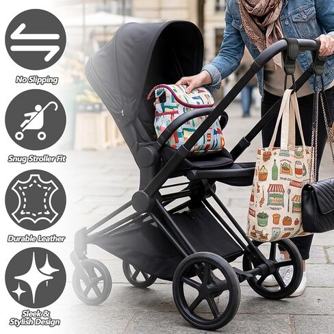 4-Pack Stroller Hooks for Bags Adjustable Stroller Bag Hook Multifunctional Non-Slip Baby Stroller Straps Universal Fit for Bike Scooter Wheelchair Walker by Aguwontior in Kuwait