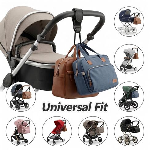4-Pack Stroller Hooks for Bags Adjustable Stroller Bag Hook Multifunctional Non-Slip Baby Stroller Straps Universal Fit for Bike Scooter Wheelchair Walker by Aguwontior in Kuwait