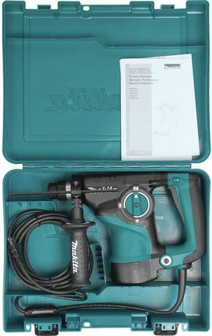 Makita HR2811F 1-1/8'' Rotary Hammer, accepts SDS-PLUS bits, Teal | Built-In LED Light | Torque Limiting Clutch | Ergonomic Grip | Hammering And Drilling Modes in Kuwait