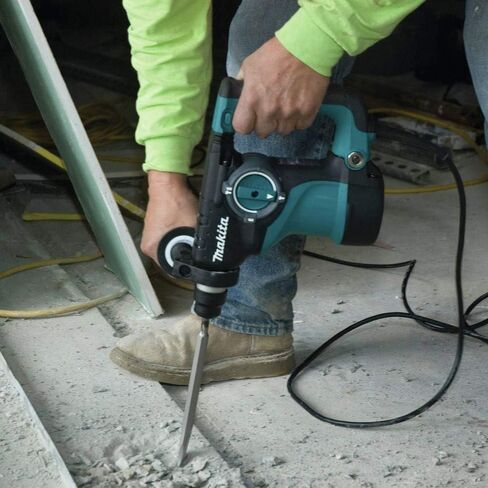Makita HR2811F 1-1/8'' Rotary Hammer, accepts SDS-PLUS bits, Teal | Built-In LED Light | Torque Limiting Clutch | Ergonomic Grip | Hammering And Drilling Modes in Kuwait