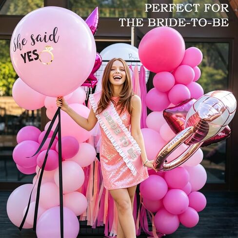 Bride to Be Sash, Pink Pearl Rhinestone Sash with Tulle Trim, Bridal Shower in Kuwait
