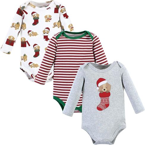 Hudson Baby Unisex Baby Cotton Bodysuits in Kuwait