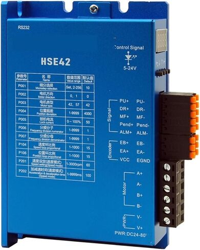 Brake Planetary Geared 0.8Nm Nema17 Closed Loop Stepper Motor 2.5A and Driver HSE42 Stepping with Encoder Reducer(Ratio 40 to 1) in Kuwait
