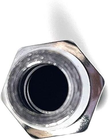 Reciprocating Machine Extension Rod 9.7" Air Quick Connectors | Replacement for KlicLok 304 Stainless Steel 9.7" Air Quick Connect Rod with Smooth Finish and Dual Pneumatic Couplings in Kuwait