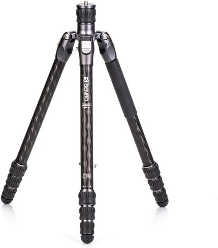 Benro Rhino Carbon Fiber 2 Series, 4 Section Tripod/Monopod FRHN24C with Flip Locks (FRHN24CF) in Kuwait