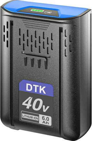 DTK 40V Replacement for Kobalt 40V Battery 6000mAh KPM1040A-03, KM-1640-06, KM 4040-06,Replacement for Kobalt Cordless Power Tool Battery in Kuwait