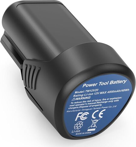 Futurebatt 4.0ah 12V Replacement Battery for Dremel B815-01 B816-01 8240 8250 8260 Cordless Tools Lithium ion Battery 2 Pack (Not for Dremel 8200,8220, 8300) in Kuwait