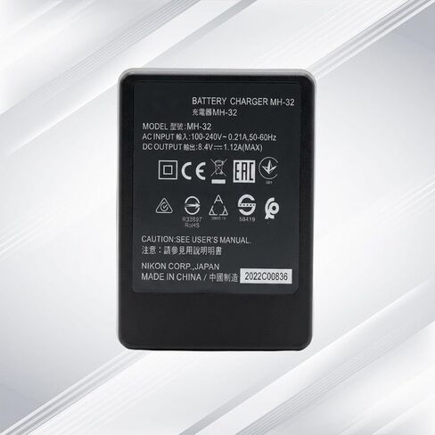 MH-32 MH32 Battery Charger for Nikon EN-EL25 ENEL25 EN-EL25a Battery Compatible with Nikon Z50 Z 50 Z30 Z 30 Zfc Z fc Z50II Digital SLR Camera in Kuwait