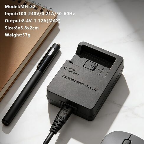 MH-32 MH32 Battery Charger for Nikon EN-EL25 ENEL25 EN-EL25a Battery Compatible with Nikon Z50 Z 50 Z30 Z 30 Zfc Z fc Z50II Digital SLR Camera in Kuwait