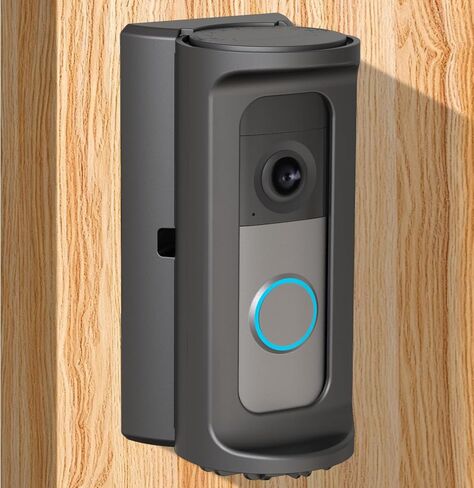 Adjustable Angle Doorbell Mount for Wired Doorbell 2nd Gen (2026), Wired Doorbell Plus / Pro (2025), Full Enclosure Anti-Theft Cover, Adhesive & Screw Mount in Kuwait