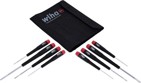 Wiha 26192 Slotted and Phillips Screwdriver Set, 5-Piece, Slotted 2.5–4mm, Phillips #0–#1 in Kuwait