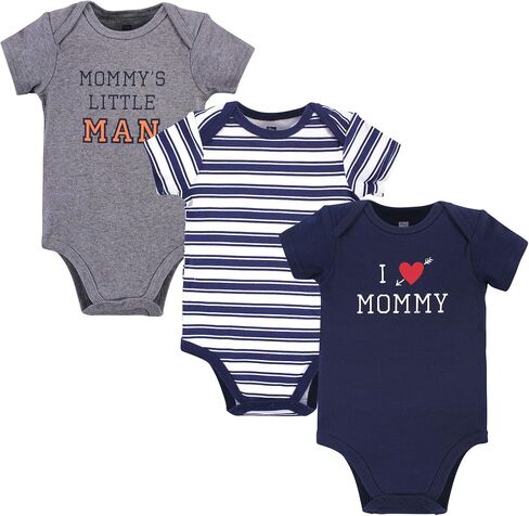 Hudson Baby Unisex Cotton Bodysuits, Boy Mommy, 18-24 Months in Kuwait