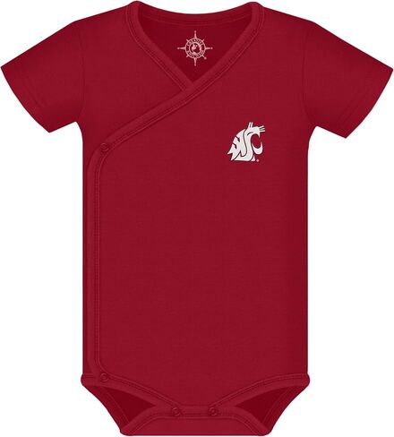 Creative Knitwear College Baby Infant Side Snap Bodysuit - Team Logo, Multiple Colors, for Boys & Girls (Preemie - 6 Months) in Kuwait