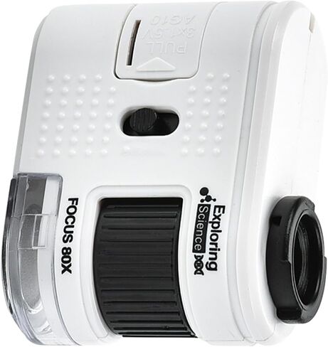 Microscope 1000x Magnification Digital Microscopy Pocket Sized Abs for Detailed Viewing Small in Kuwait