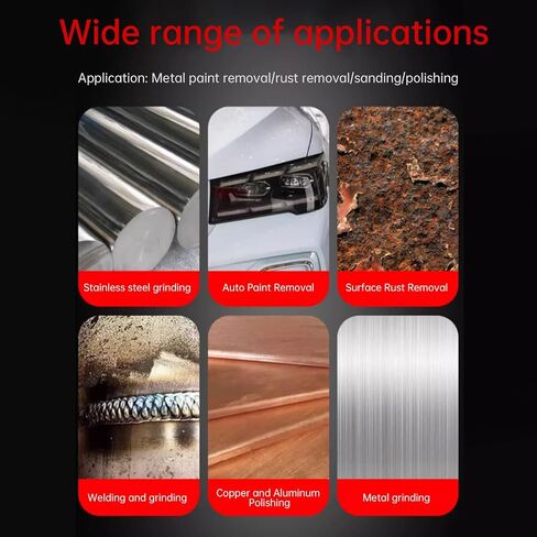12 PCS Quick Strip Disc for Drill, 1/4" Roll Lock Sanding＆Grinding Accessories, 2 Inch Die Grinder Stripping Discs for Paint and Rust Removal in Kuwait