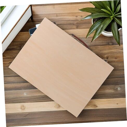BESPORTBLE Vintage Wooden Photo Storage Box for Family Albums and Photo Albums Rectangle Flip Lid Design Beige Wood Material for Desktop and Home Decor in Kuwait