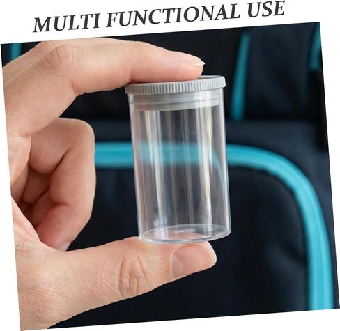 Didiseaon Plastic Film Canisters with Caps Easy Access, for Travel and Mobile Studios 40pcs Storage Containers Case Universal Compatibility for Camera Film and Small Accessories in Kuwait