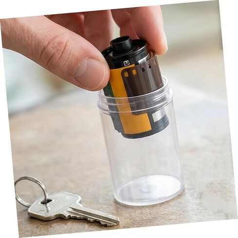 TEHAUX 40pcs Plastic Film Storage Containers with Lids for Coins and Small Accessories, Portable and Visibility Storage Box for Travel and Outdoor Shoots in Kuwait