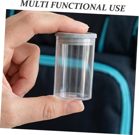 TEHAUX 40pcs Plastic Film Storage Containers with Lids for Coins and Small Accessories, Portable and Visibility Storage Box for Travel and Outdoor Shoots in Kuwait