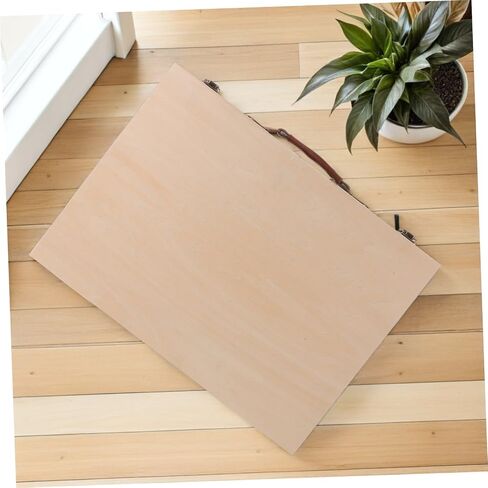 Hemoton Vintage Albums Lid Box Flip Album with Wooden Photo Wood Storage Rectangular Organizer for Preserving and Decor Desktop Family Home in Kuwait