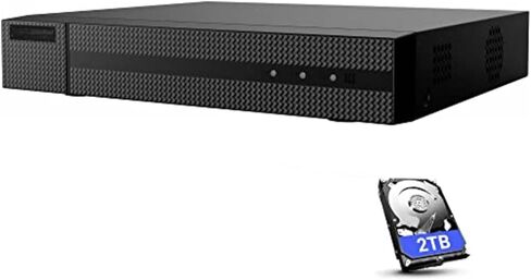 ERI-K108-P8 8 Channel PoE 4K 8MP NVR 2TB Storage Pre-Installed H.265+ in Kuwait