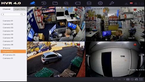 ERI-K108-P8 8 Channel PoE 4K 8MP NVR 2TB Storage Pre-Installed H.265+ in Kuwait