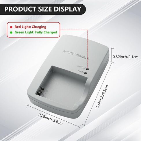 CB-2LY CB-2LYE NB-6L NB-6LH Quick Battery Charger Compatible with Canon Compatible with Canon PowerShot D10 D20 S90 S95 S120 SD770 SD980 SD1200 SD1300 SD3500 is SD4000 is DSLR Digital Camera in Kuwait