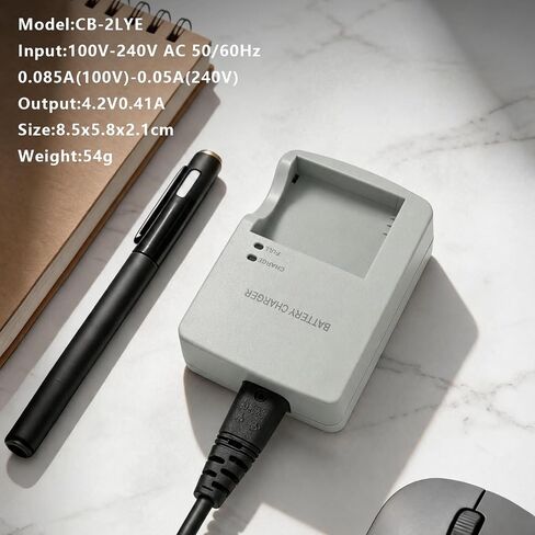 CB-2LY CB-2LYE NB-6L NB-6LH Quick Battery Charger Compatible with Canon Compatible with Canon PowerShot D10 D20 S90 S95 S120 SD770 SD980 SD1200 SD1300 SD3500 is SD4000 is DSLR Digital Camera in Kuwait
