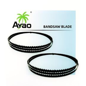 AYAO BandSaw Blades 80-Inch X 1/4-Inch X 6TPI Fit Craftsman 12" Band Saw, 2-Pack in Kuwait