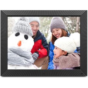 Aluratek 17" WiFi Touchscreen Digital Photo Frame with Motion Sensor, Auto Rotation, and 32GB Built-in Memory-AWS217F in Kuwait