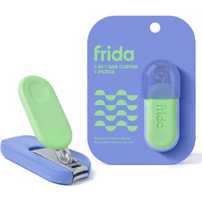 Frida for Kids Nail Clipper for Kids, Safety Nail Clipper + Picker, 1 Ct in Saudi Arabia