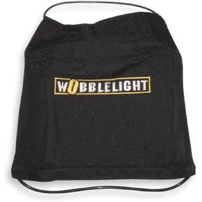 Wobble Light Reflector Shield,12.5in,Black/Silver 111808-1 Each in Kuwait