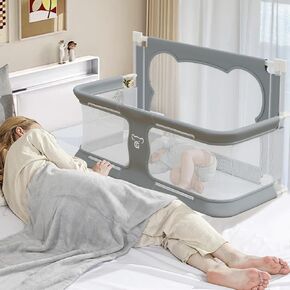 JWPEHOE 3 in 1 Baby Bassinet Bedside Sleeper Portable Crib, Co-Sleeping Baby Bed, Playpen, Suitable for Twin, Full, King & Queen Size Bed (47.3 Inch) in Saudi Arabia