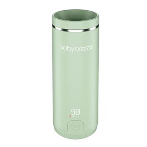 Baby Brezza Portable Warmer – 3X Faster Baby Bottle Warming - Travel Breastmilk and Formula Warmer - Safe, Even Heating - Up to 9oz - No Adapters, White in Saudi Arabia