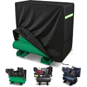 Air Compressor Cover, 600D PVC Compressors Cover Compatible with AG-S1002 and Other Stationary Air Compressors of the Same Size,Gas Air Compressor Covers with 2 Handle & Buckle in Kuwait