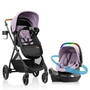 Evenflo Shyft Intuiti+ Travel System w/ Revolve180 LiteMax NXT Rotating Car Seat in Kuwait