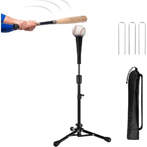 23.5 to 39.76 Inches Baseball Tee for Kids, Batting Tees for Baseball with Carry Bag, Portable Stable Tanner Tee, Baseball Training Equipment Aged 5-12, Softball Tee for Batting and Hitting in Saudi Arabia