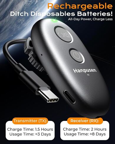 for Sony Camera Rechargeable Remote Shutter Release Wireless Remote Control | for Sony ZV-1/A6400/A6100/A6000/A7 IV/A7 III/FX3/FX30/FX2/RX100 VII/A7R V/A7 IV/A9 III/A1 II, No Disposable Batteries in Kuwait